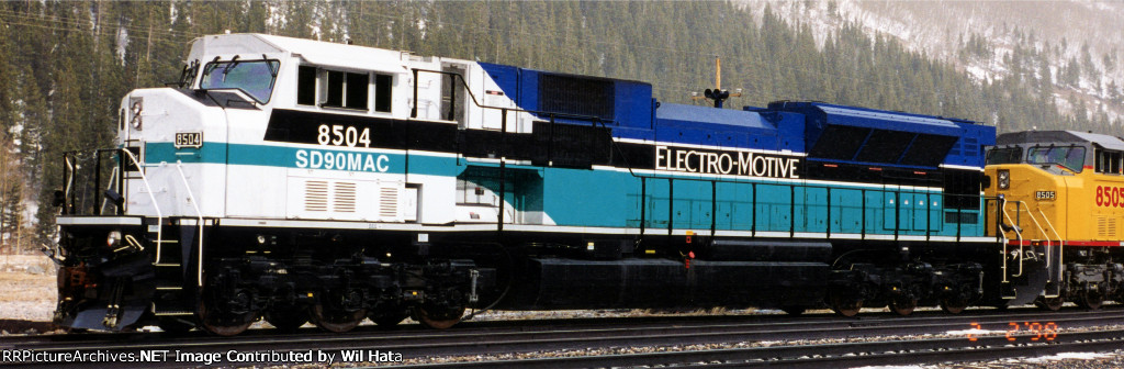 EMD SD90MAC-H 8504